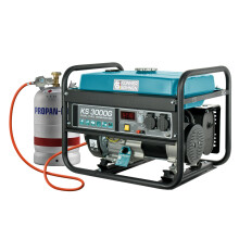 Portable generator KS 3000G DUAL FUEL LPG/petrol max power of 3000 W