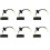 6X Car Rear Trunk Boot Release  Boot Lid Tailgate Trunk Opening Button for  Pride 2011-2015 812601W220 1