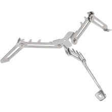Soporte para tanque de gas de camping, trípode fijo, soporte metálico, soporte portátil para bidones