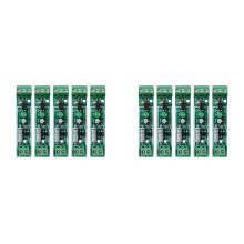 10PCS AC 220V Optocoupler Isolation Module Voltage Detector Board TTL 3-5V SCM Testing for Microcontroller Adaptive PLC