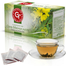 Premium Senna Tea Leaves and Fruit Laxative 20 Bags for Constipation Relief Senna Leaf Colon Cleans