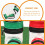 Set de acessórios de bolsa de golfe com bola de 3 compartimentos e bolsa de tee reutilizável 6