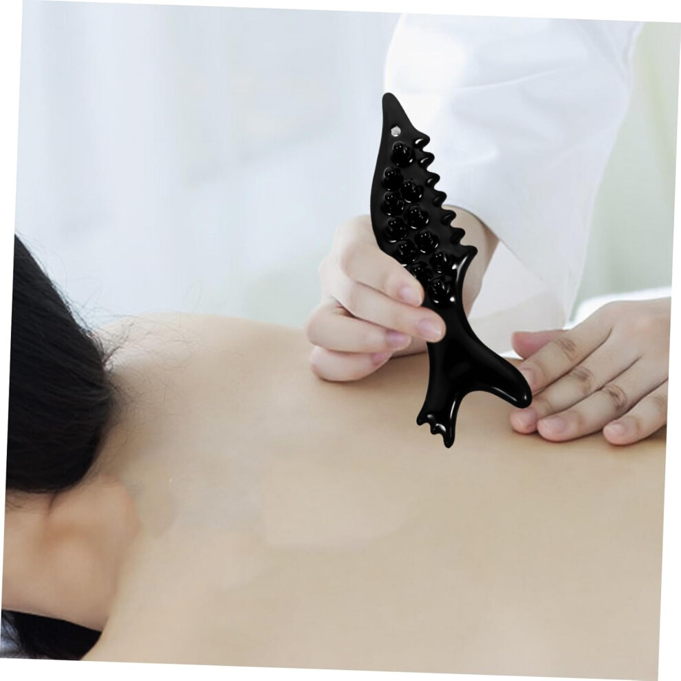 Hkhbjs Fish Shape Ceramic Gua Sha Tool Facial Massage Scraper Gua Sha Massage Tool