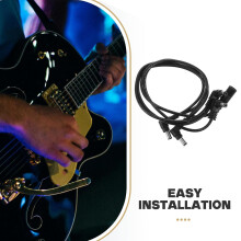 Gitárpedál patch kábel elektronikus berendezésekhez és gitáreffektekhez PVC-ből és rézből