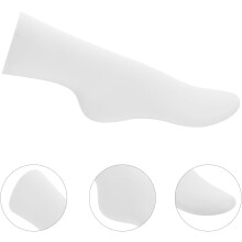 Seamless Female Foot Mannequin Model, Thickened White Plastic Foot Mold