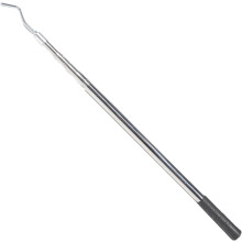 Disc Retriever-stok voor buiten met metalen haak en 1,5 m telescopische steel. Draagbaar, herbruikbaar hulpmiddel voor het ophalen van golfdiscs.