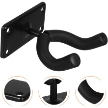 Wandhalterung aus Eisen für Gitarre, Pipa und Ukulele mit multifunktionalem Design und Instrumentenaufbewahrung