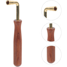 Guzheng Adjustment Wrench Solid Wood Instrument Accessory for Accurate Tone Tuning in Professional Music Settings