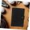 Pu Leather Golf Scorecard Holder Log Book Black Small Golf Notebook Journal 6