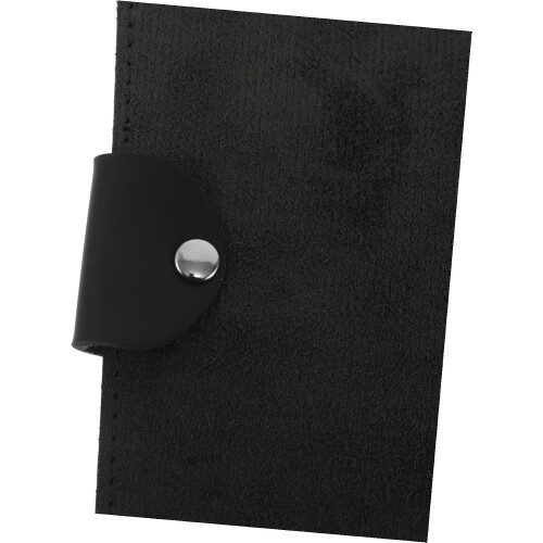 Pu Leather Golf Scorecard Holder Log Book Black Small Golf Notebook Journal 2