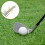 Golf Tee Organizer Bag with Quick-Release Hanger Portable Long Strap with 7 Plastic Golf Tees 8