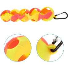 Golf Ball Protector Golf Ball Bag Holder Silicone Sturdy Portable Hanging Clip Lightweight Essentials