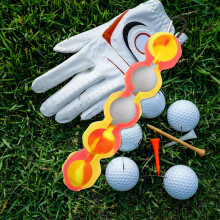 Golfballschutz, Golfballtaschenhalter, robuster, tragbarer Hängeclip aus Silikon, leicht und unverzichtbar