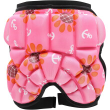 Short rembourré de protection des hanches pour garçons et filles, protection fessière en éponge pour le ski et le patinage