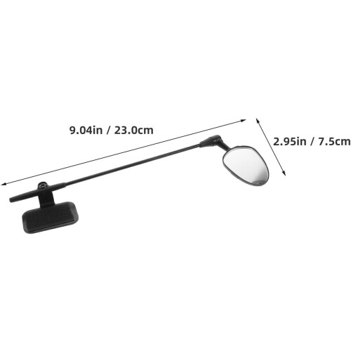 Espejo retrovisor ajustable y ligero para casco de bicicleta. 1