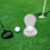 Toalha portátil de limpeza de bola de golfe para bolas de golfe Multipurpose Rag de algodão macio 6