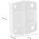 Cooler Hinges with Screws Set Sturdy Plastic Replacement Hinges for Cooler Box Hardware 2