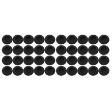 2pcs 6cm Earphone Sponge Cover, Thickened Ear Cotton Ear Cotton Sponge Cover, Replacement Foam Microphone Cover