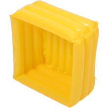 Bassine gonflable portable et pliable pour laver les pieds, idéale pour le camping, les voyages et les activités de plein air.