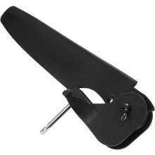 Gouvernail de kayak en nylon renforcé de 80 mm avec commande au pied et gouvernail de direction