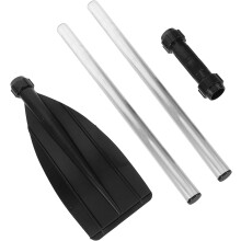 Pagaie de kayak en alliage d'aluminium avec pale en plastique pour bateaux gonflables