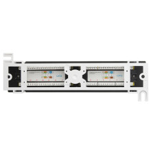 4X Network Tool Kit 12 Port CAT6 Patch Panel RJ45 Networking Wall Mount Rack with Surface Wall Mount Bracket