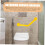 Bathroom Safety Grab Bar for Elderly Stainless Steel Non-Slip Handle Two Pins Multi-Function Shower Handle 1