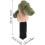 Husă de golf cu model de aligator din pluș, pentru driver și lemn de fairway 2