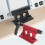 Quick Release Bike Front Fork Fixed Clip Red, Bike Rack Hitch Mount for Bicycles 2