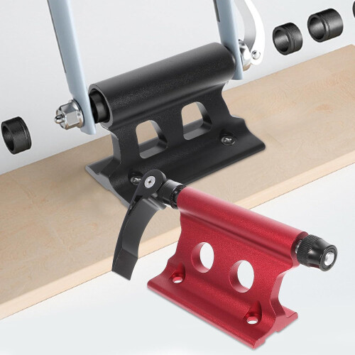 Quick Release Bike Front Fork Fixed Clip Red, Bike Rack Hitch Mount for Bicycles 1