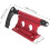 Fast Release Bicycle Front Fork Fixed Clip Red, Bicycle Rack Hitch Mount para bicicletas 4