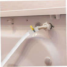 Kit de mangueira de drenagem de substituição flexível Pe ar condicionado mangueira de água branca extensão robusta
