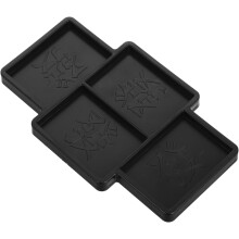 Kit de Mahjong Dingque portable avec plateau et porte-cartes élégant pour la maison et les voyages. Matériau robuste.