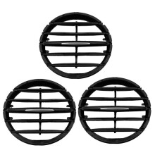 3X Air Conditioner Instrument Panel for 2010-2017 Instrument Desk Middle Outlet Tuyere A/C Air Vent Fittings