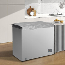 Silberne Kühlschrankabdeckung aus Aluminium mit Sonnenschutz und Isolierung für Eiscreme-Gefrierschränke