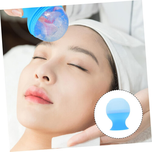 Ice Face Roller for Facial Massage Silicone Cooling Tool