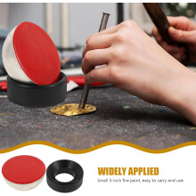 Bola de laca para grabado e incrustación de piedras, ideal para engaste micropavé en joyería y aplicaciones en moldes de fundición de resina.