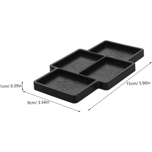 Bærbart Mahjong Dingque Gadget Utility Kit Brett Elegant Kortholder For Hjemreiser Solid Materiale 1