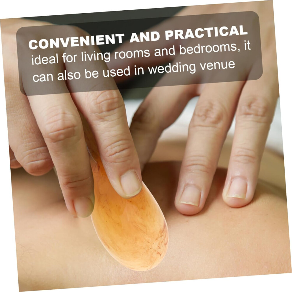 Hkhbjs Large Resin Gua Sha Massager Traditional Scraper For Muscle Relief Skin Care Facial Puffiness Reduction Tool