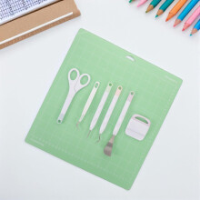 Kit d'outils de désherbage pour vinyle avec poignée ergonomique, ensemble de 6 outils de découpe pour loisirs créatifs