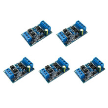 5X 4V -60V de Alta PotêNcia Mos Fet Trigger Drive Module Board MóDulo Pwm AjustáVel Controlador Dual-Mos
