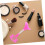Nose Contouring Stencil and Mascara Guide Tool Silicone Face Cream Applicator Tool 4
