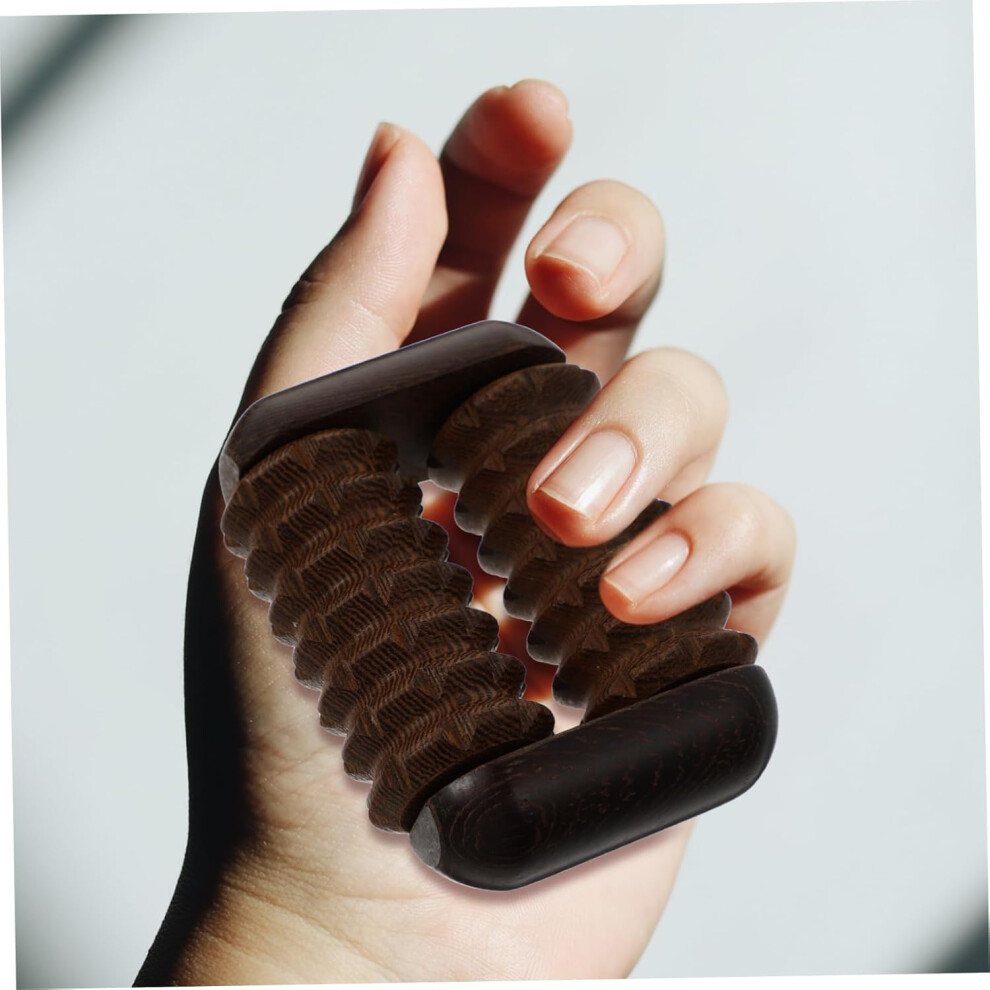 Hkhbjs Wooden Roller Massager For Palm Massage Hand Massaging Tool Creative Massaging Device