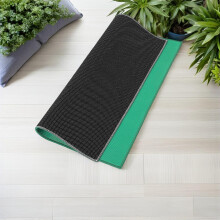 Tappetino da gioco per Mahjong 90x90 cm, verde, antiscivolo, antirumore.