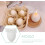 Molde de vela perfumada DIY Molde de vela para Easter Egg Mold Crafting Scenarios 6