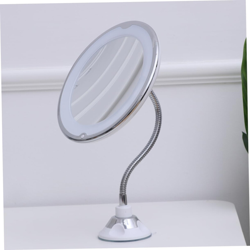 Hkhbjs Magnifying Led Cosmetic Mirror Suction Cup Portable Makeup Mirror