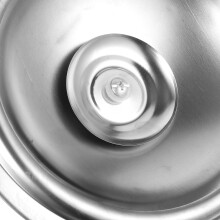 Yleiskäyttöinen paistinpannun kansi, ruostumattomasta teräksestä valmistettu pyöreä roisketiivis kansi