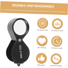 Metal Magnifying Glass Folding Design for Compact Storage