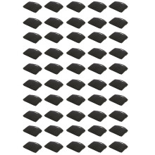 50pcs for PSP1000 Battery Cover Case/Battery Door Cover Repairs Part for PSP 1000 Black