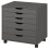 IKEA ALEX 6 Drawer Unit on Castors 67x66cm 1